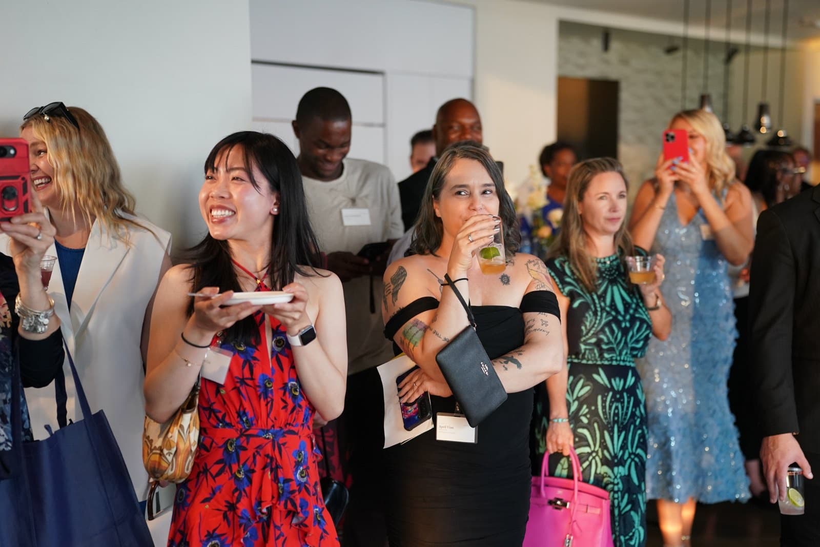 Guests at the Vantage launch