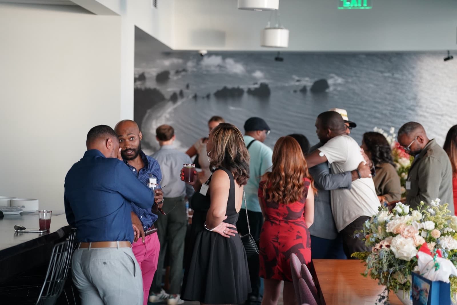 The room at the Vantage launch